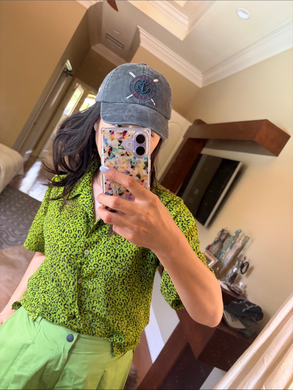Dark grey Orlando FL hat